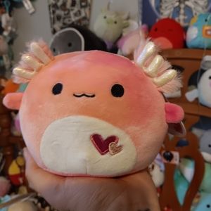 Aleka squishmallow 5" axolotl